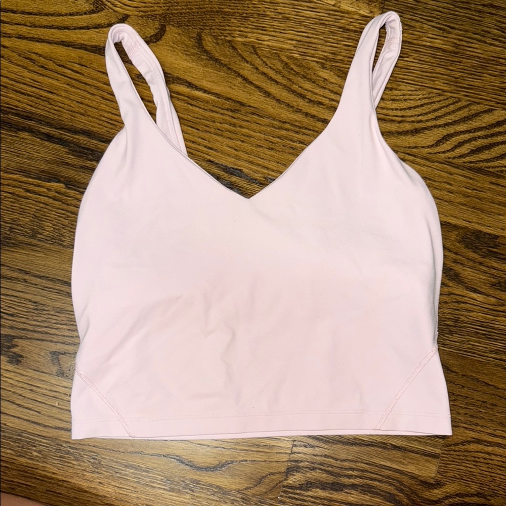 Lululemon Athletica Light Pink Bra Top